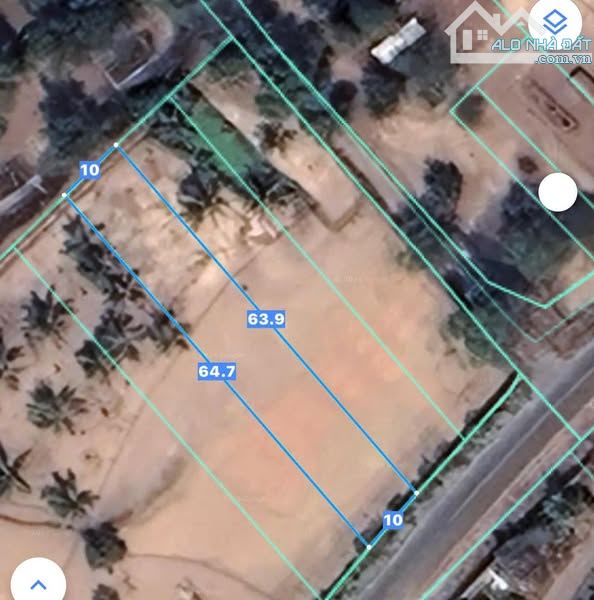 Đất THị trấn Phước Hải 640m Ngang 10x60 Hướng Đông Nam Đường Nhựa Sẵn THổ Cư Giá 2 tỷ xx - 3
