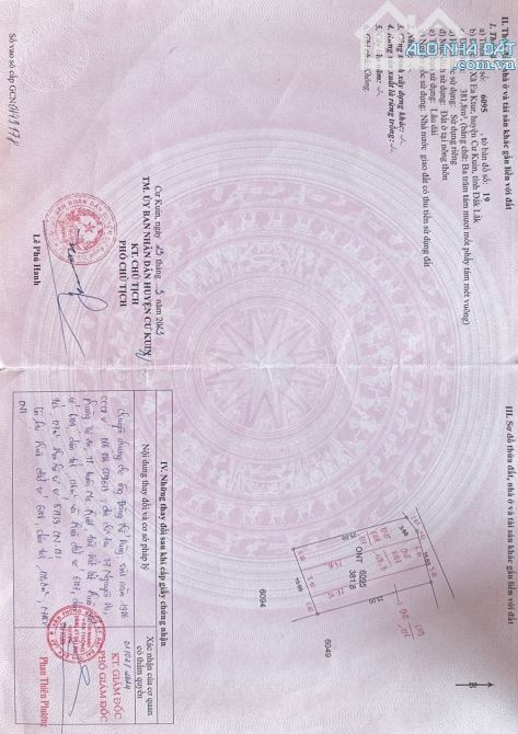 407#BÁN 7 LÔ ĐẤT THỔ CƯ GIÁ CHỈ 550 TRIỆU/LÔ – SỔ HỒNG RIÊNG – EA KTUR, CƯ KUIN] - 4