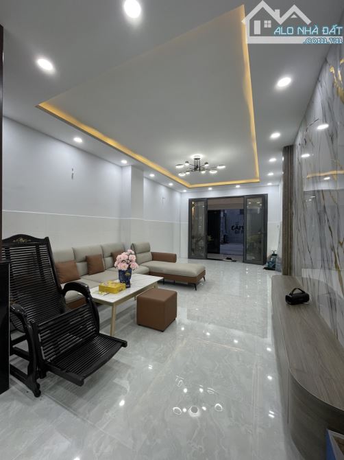 Bán nhà Hẻm Xe Hơi đường Kinh Dương Vương , AEON MALL , 70m² 3Tầng 4PN Y hình - 8