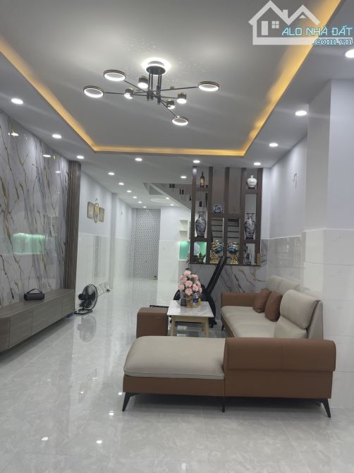 Bán nhà Hẻm Xe Hơi đường Kinh Dương Vương , AEON MALL , 70m² 3Tầng 4PN Y hình - 9