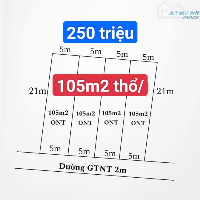5×21 thổ đường ôtô 250 triệu ĐứcTân_ Tân trụ_Long An rẻ ngộp - 9