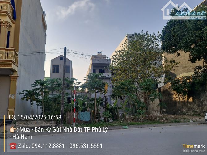 Bán Nhanh Lô Đất Mặt Đường Trần Hưng Đạo Phường Liêm Chính Tp Phủ Lý - Hà Nam