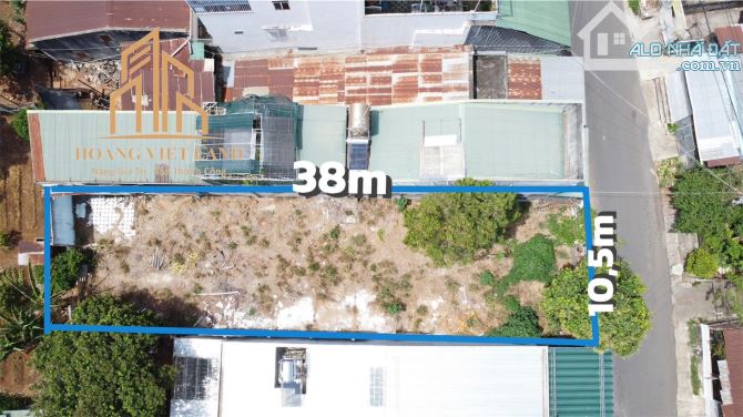ĐẤT MẶT TIỀN LƯƠNG THẾ VINH, DT: 10,5X38M, TRIỀN CAO RÁO, H: TÂY, GIÁ: 8,9 TỈ - 1