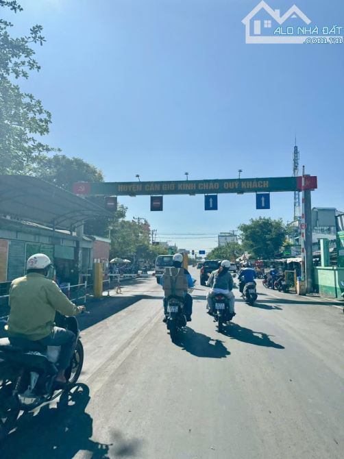 Bán lô đất mặt tiền đường Rừng Sác, X. An Thới Đông, Cần Giờ