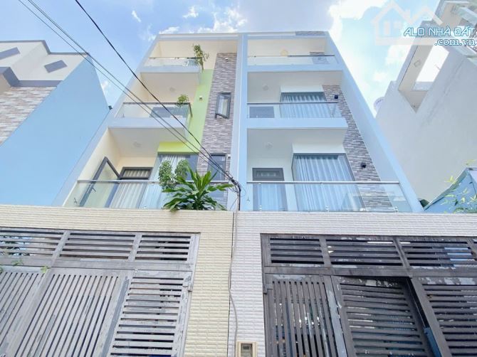 Nhà 4 tầng hẻm xe hơi đường Bùi Tư Toàn phường An Lạc quận Bình Tân