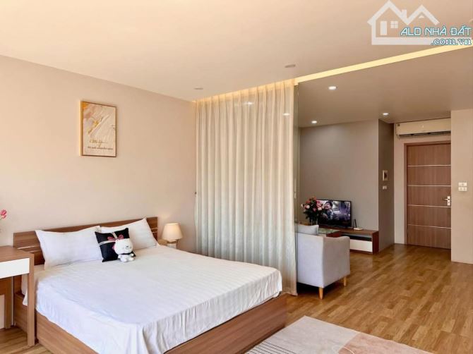 Bán tòa CHDV xây mới cạnh Đại học Hà Nội 7 tầng MT6.5m 21PKK nhỉnh 20 tỷ dòng tiền 100tr - 1