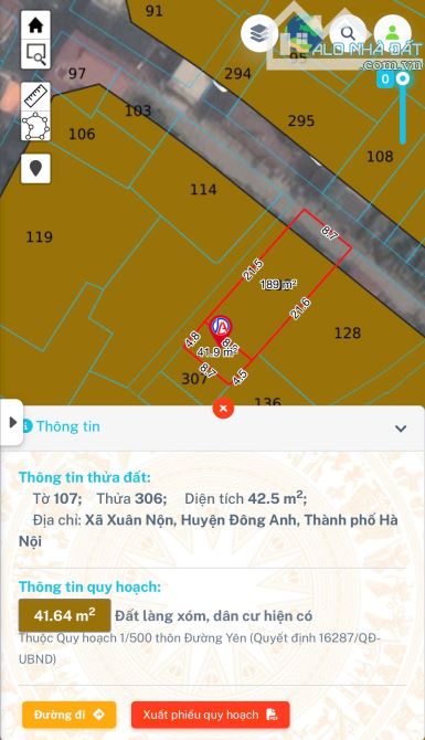 Bán lô đất tại đường yên st 40m giá 2.8 tỷ - 1