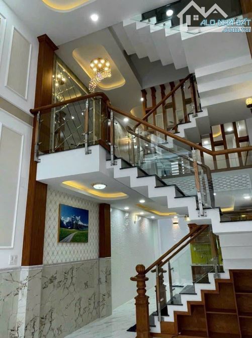 Bán Nhà HXH Sát Mặt Tiền Lê Văn Thọ P11-(4X18m)-3 Lầu- 7ty6 TL - 1