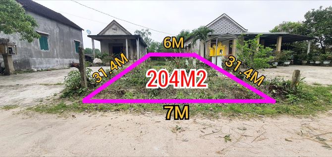 BÁN LÔ ĐẤT 204M2 TẠI PHÚ LƯƠNG GẦN THỊ TRẤN CHỈ 485 TRIỆU - 2