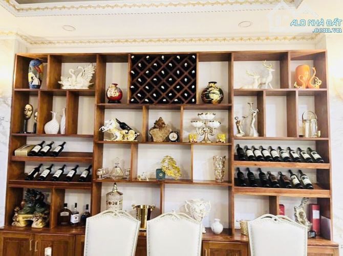 BIỆT THỰ AN SƠN P4 207M2 NGANG 10M, 4 TẦNG 7PN8WC HỒ BƠI, XÔNG HƠI, KARAOKE, VIEW GIÁ 32TỶ - 2