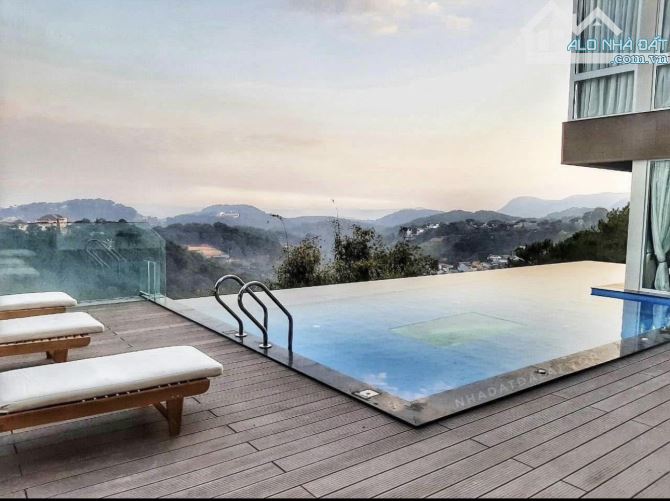 Bán VILLA hồ bơi view Rừng thông SIÊU ĐẸP nằm trên cung đường đắt giá VIP trung tâm Đà Lạt - 2