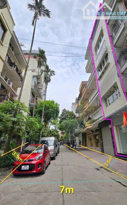 CHO THUÊ Nhà Hoàng Quốc Việt, DT 66m, 5 tầng, MT 4m, THÔNG SÀN, Ô TÔ TRÁNH - 2