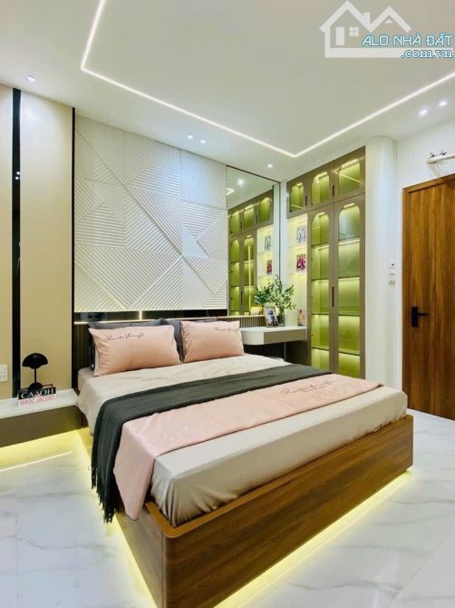 Bán nhà P15 Tân Bình, Trường Chinh, nhà mới keng, 4x18m, 4 tầng, ô tô quay đầu, 7.x tỷ - 3