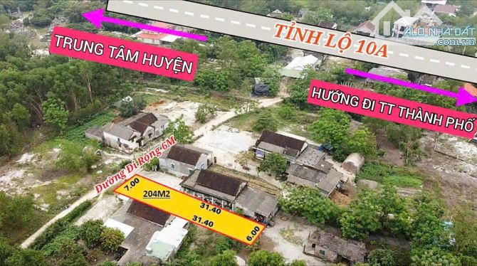 BÁN LÔ ĐẤT 204M2 TẠI PHÚ LƯƠNG GẦN THỊ TRẤN CHỈ 485 TRIỆU - 3