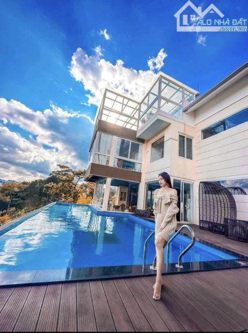 Bán VILLA hồ bơi view Rừng thông SIÊU ĐẸP nằm trên cung đường đắt giá VIP trung tâm Đà Lạt - 5