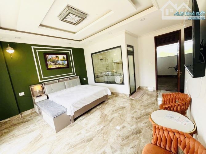 BIỆT THỰ AN SƠN P4 207M2 NGANG 10M, 4 TẦNG 7PN8WC HỒ BƠI, XÔNG HƠI, KARAOKE, VIEW GIÁ 32TỶ - 7