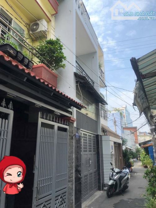 GẦN NGÃ TƯ NGUYỄN OANH - PHAN VĂN TRỊ, DT4*14*3TẦNG(3PN) - HBG SÁT MẶT TIỀN - THIẾT KẾ ĐẸP