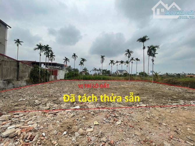 Chính chủ "không thu xếp được tài chính" cần bán gấp 5 lô tại trung tâm quận Dương Kinh