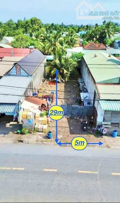 Bán lô đất 145m2 mặt tiền đường Cây Me Phường Bình Nhâm Tp Thuận An Bình Dương