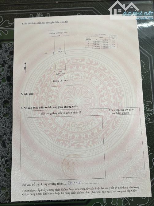 ⭐️⭐️⭐️ ĐẤT ĐƯỜNG LÊ THƯỚC - GIÁ TỐT