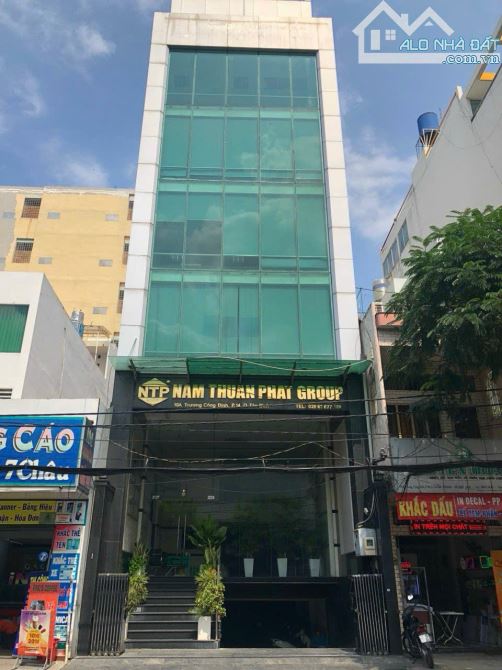 Tòa nhà MT Trương Công Định, Tân Bình 7x24m, Hầm + 7 Tầng - Thu nhập: 250 triệu, giá 51 tỷ