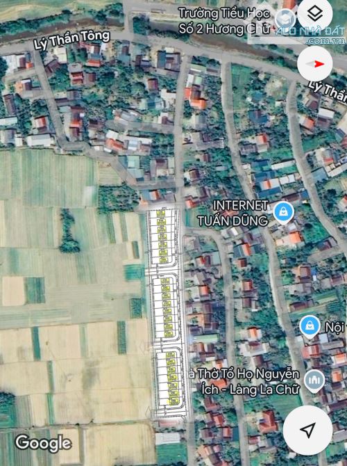 Bán Đất 154m2 La Chữ, Hương Chữ, TP Huế