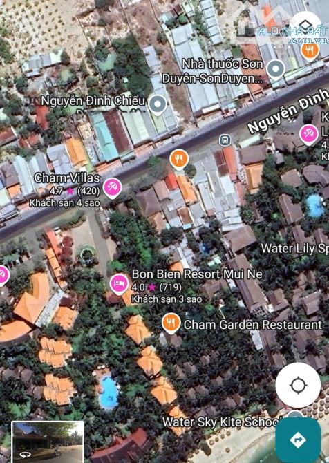 Cần bán 1247m2 mặt tiền Nguyễn Đình Chiểu view biển ngay trung tâm thủ phủ resort Mũi Né - 1