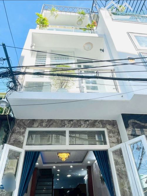 Bán nhà 1 trệt 2 lầu hẻm xe tải ngay Chợ Hạnh Thông Tây nội thất giá 3.79 tỷ TL - 1