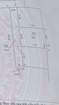Bán Đất Ba Lăng – Dũng Tiến – Thường Tín – 40m² Nở Hậu, Giá Chỉ 1 Tỷ 250 - 1