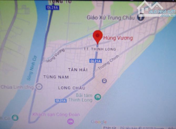 BÁN LÔ ĐẤT mặt tiền rộng, Thịnh Long, Hải Hậu, Nam Định, 81m2, nở hậu, giá 1.153 tỷ E22TC - 1