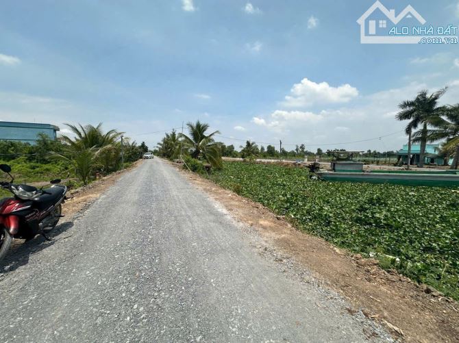 500m2 vườn view kênh lớn được lên thổ Bình Đức_ Bến Lức_ Long An  599 triệu rẻ - 1
