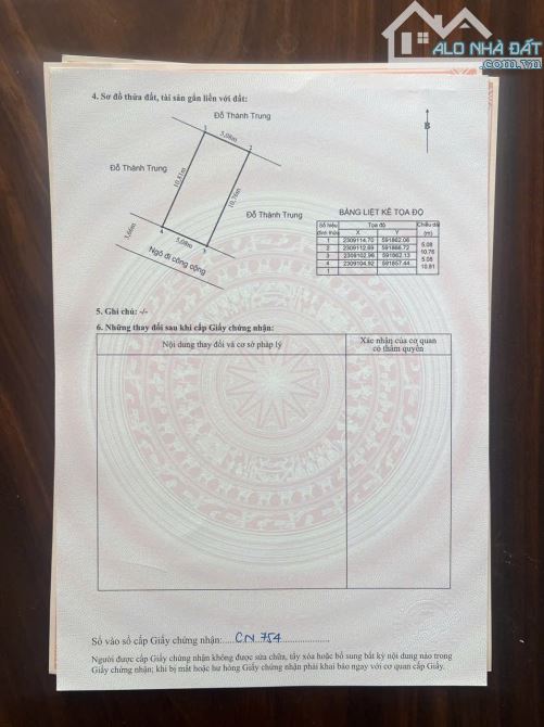 BÁN 6 CĂN CHỢ 208, HÙNG VƯƠNG, HỒNG BÀNG SỔ ĐỎ CHÍNH CHỦ – VỊ TRÍ ĐẸP SIÊU ĐẸP - 2