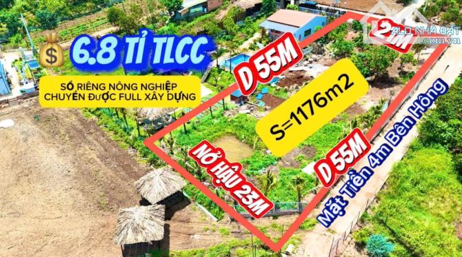 BÁN ĐẤT NÔNG NGHIỆP TÀ NUNG – CHUYỂN ĐỔI XÂY DỰNG, THÍCH HỢP NGHỈ DƯỠNG - 6.8 TỶ - 2