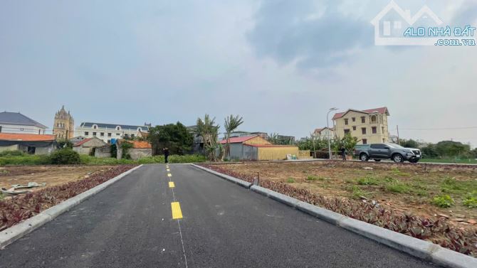 BÁN LÔ ĐẤT mặt tiền rộng, Thịnh Long, Hải Hậu, Nam Định, 81m2, nở hậu, giá 1.153 tỷ E22TC - 2