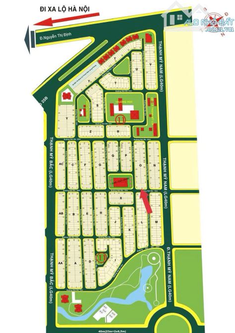 Bán đất mặt đường Phạm Thận Duật gần chợ TM.Lợi Quận 2 cũ nền O4 (100m2) 15.5 tỷ - 3