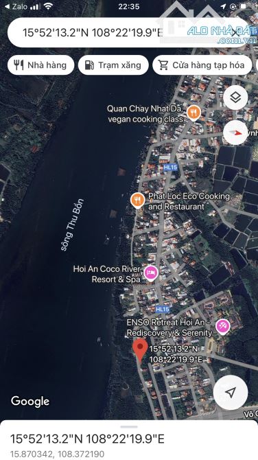 🆘 Siêu đẹp ‼️  LÔ ĐẤT VIEW SÔNG LỚN THU BỒN NGANG 20m 🌟🌟🌟 - 3