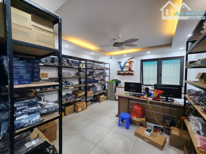 NHÀ KIM ĐỒNG, 78M2*6T, NGÕ Ô TÔ TRÁNH, GARA, MỚI ĐẸP - 4