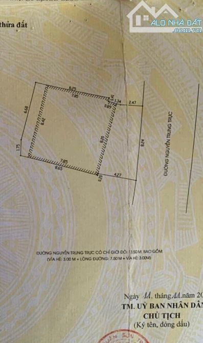 Bán lô đất đẹp ngang 8,2m mặt tiền Nguyễn Trung Trực, Sơn Trà. - 4