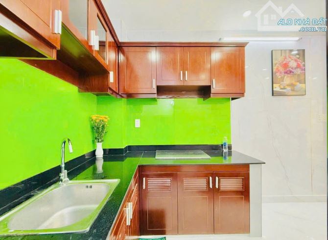 Bán nhà 1 trệt 2 lầu hẻm xe tải ngay Chợ Hạnh Thông Tây nội thất giá 3.79 tỷ TL - 5