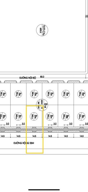 (Siêu rẻ) Đất khy Mê Linh, Anh Dũng - 290m2 - mt 14,5m - hướng TN - đường 25m - giá 22tr/m