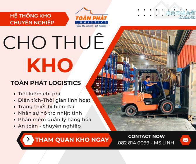 CHO THUÊ KHO GẦN CẢNG CÁT LÁI – QUẬN 2, TP.HCM – TỐI ƯU CHO XUẤT NHẬP KHẨU