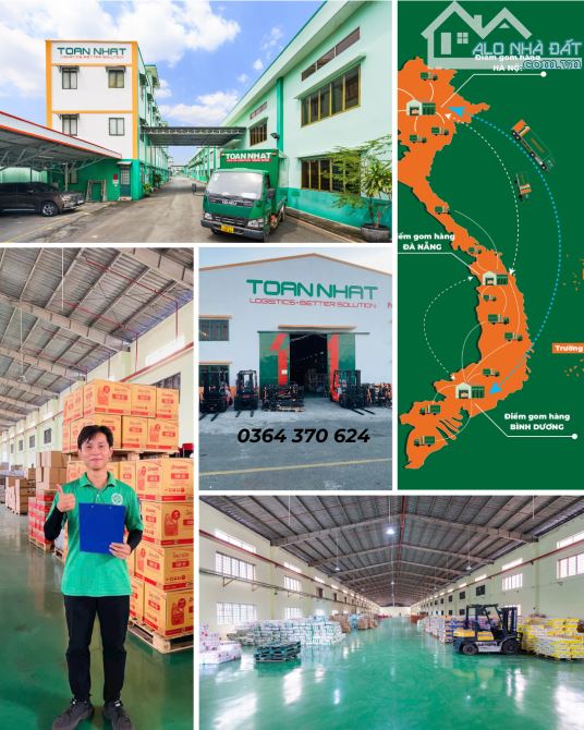 Kho bãi Bình Dương – Gần các KCN lớn, tiết kiệm chi phí luân chuyển