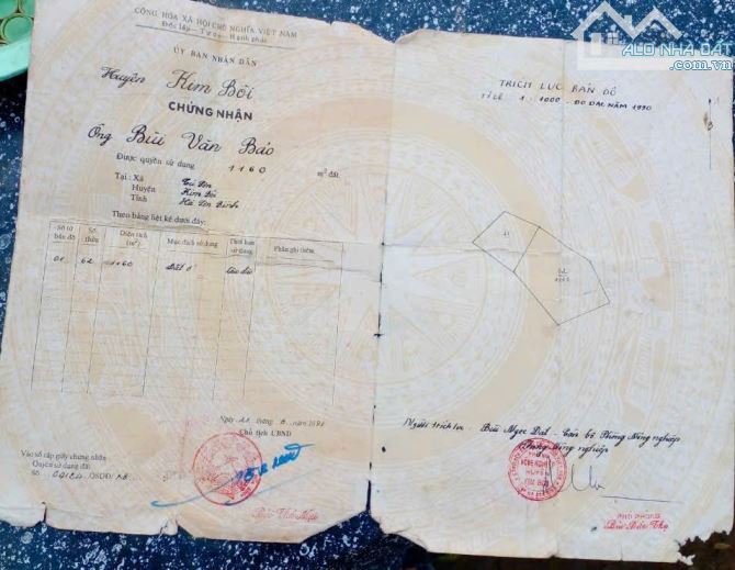 500m Full Đất Ở Kim Bôi - Lô Góc Phân Lô Đẹp - Giá 650 Triệu