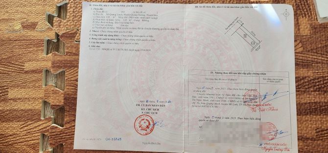 Siêu rẻ, lô 110m2 đối diện UBND xã Quảng Trạch cách trung tâm TP Thanh Hóa 5km giá chỉ 800