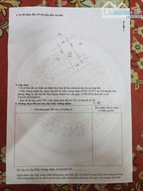 Bán 45m2 đất Cát Động, Kim Bài: vuông đẹp, đường 3m giá 2,7 tỷ - 1