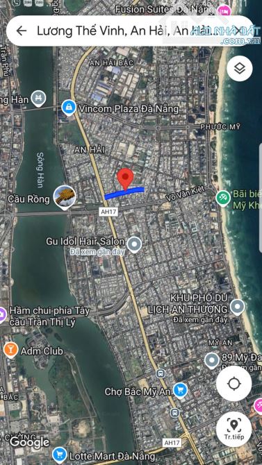 VIP! BÁN ĐẤT TẶNG NHÀ 120M2 – 6,25 TỶ - MT KIỆT LƯƠNG THẾ VINH - Q. SƠN TRÀ - 1