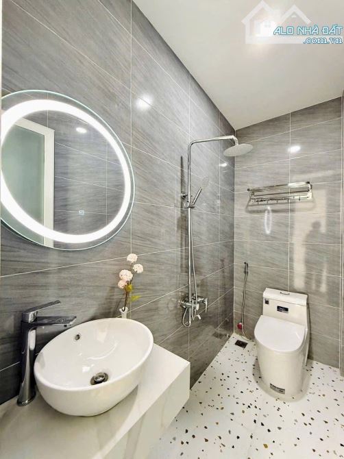 HẺM XE HƠI TRÁNH 8M - KHU PHÂN LÔ GÒ XOÀI LÊ VĂN QUỚI - 4 TẦNG BTCT 78M2 CHỈ 6.38 T.Ỷ - 1