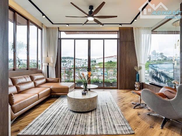 BÁN NHÀ PHỐ 5 TẦNG HẺM ĐỐNG ĐA, ĐÀ LẠT 10x20m (200m²). Xây dựng 500m² (5 tầng). - 1