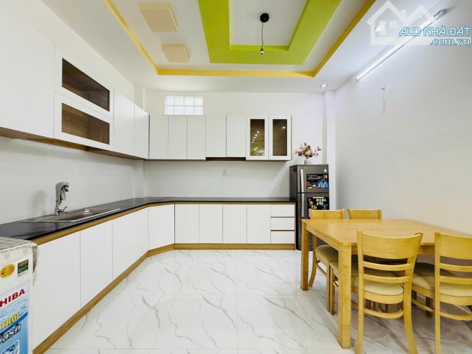 HẺM 5M GẦN MT TÂN SƠN NGAY BÙI QUANG LÀ 3LẦU 4PN 4X13 Ở NGAY 6X - 2