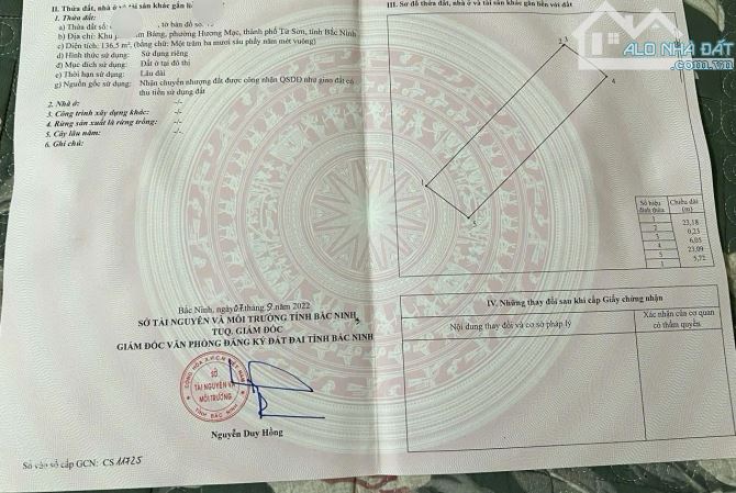 💥💥 Nóng hổi đất thành phố từ sơn - Bán đất tặng lán xưởng - 3